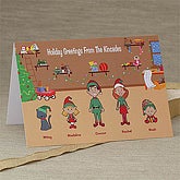 Santa's Workshop Family© Cards & Envelopes - 7320