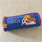 All Star Embroidered Pencil Case - 7349-C