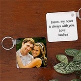 Picture Perfect Couple© Photo Key Ring - 7413