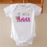 Butterfly Garden Baby Bodysuit - 7460-BB