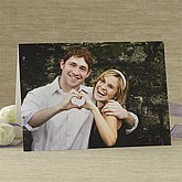 Romantic Photo Personalized Greeting Card - Horizontal - 7499-H