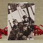 Photo Personalized Greeting Card- Vertical - 7521-V