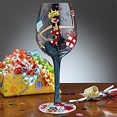 Birthday Wine Glass - 7558