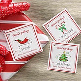 Season's Greetings Personalized Gift Tags - 7749