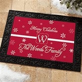 Winter Wonderland Personalized Standard Doormat - 7808-S