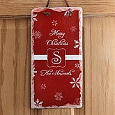 Winter Wonderland Personalized Plaque - 7809