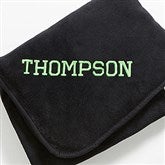 Game Day Fleece Blanket - Black - 7813-B