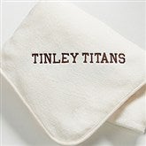 Game Day Fleece Blanket - Cream - 7813-C