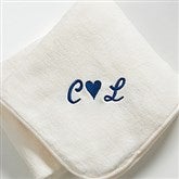 The Warmth of Love© Personalized Blanket- Cream - 7847-C
