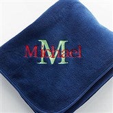 All About Me Fleece Blanket- Navy Blue - 7850-N