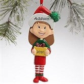 Winter Family Big Sister© Personalized Ornament - 7883