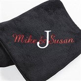 Personalized You Name It Fleece Blanket- Black - 7969-B