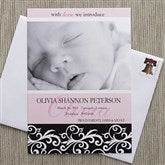 Little Darling Photo Baby Announcement - 8084