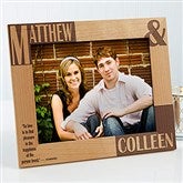 Because Of You Personalized Frame- 8x10 - 8098-L