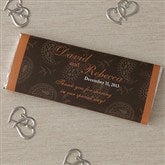Paisley Custom Candy Bar Wrappers - 8118-WOP