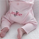 All About Me Personalized Pink Romper - 8134