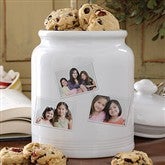 Photo Collage Cookie Jar - 3 Photos - 8156-3