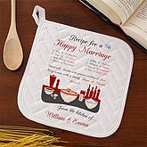 Recipe for a Happy Marriage© Potholder - 8160-P