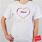 All Our Hearts Adult T-Shirt - 8218-TS