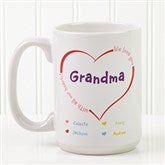 All Our Hearts Coffee Mug- 15 oz. - 8218-L