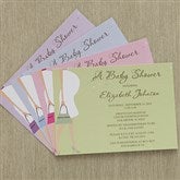Baby Bump Baby Shower Invitations - 8287