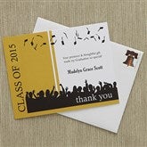 Hats Are Off Custom Thank You Cards - 8405