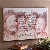 Photo Sentiments For Him Canvas - 16