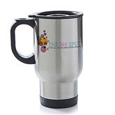 Personalized Corporate Custom Logo Travel Mug - 8525