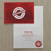 Personalized Corporate Custom Logo Stationery Cards - 8536