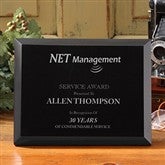 Personalized Corporate Custom Logo Marble Plaque - 8538
