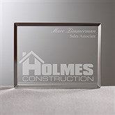 Personalized Corporate Custom Logo Acrylic Award Plaque - 8540