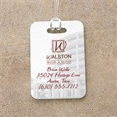 Personalized Corporate Custom Logo Luggage Tag - 8542
