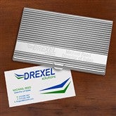 Personalized Corporate Engraved Logo Card Case - 8553