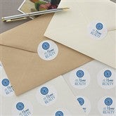 Personalized Corporate Custom Logo Stationery Stickers - 8559