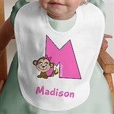 Girl Alphabet Animals© Infant Bib - 8635-B