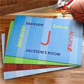 That's My Name© Boys Personalized Room Mat - 8671