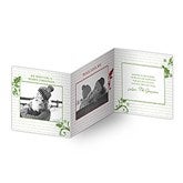 Family Is Forever Square Tri-Fold Photo Cards - 8837