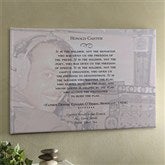 Military Photo Sentiments Personalized Canvas Art 24x36 - 8924-L