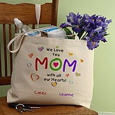 All Our Hearts Collection© Canvas Tote Bag - 9004H