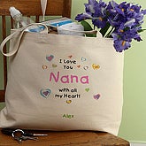 All Our Hearts© Canvas Tote Bag - 9013H