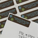 Snowflake Return Address Labels - 9031-L