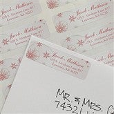 Merry Christmas Return Address Labels - 9052