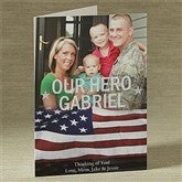 Stars and Stripes Photo Greeting Card - 9070-V