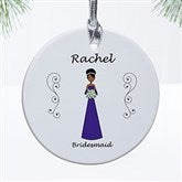 Wedding Party Characters© Personalized Ornament - 9083