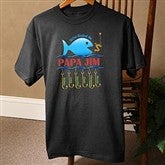 Hooked On You - Black Adult T-Shirt - 9105BT