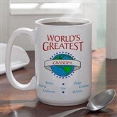 World's Greatest Ceramic Coffee Mug- 15 oz. - 9124U-L