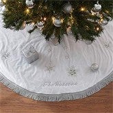 Season's Sparkle Embroidered Tree Skirt - 9140