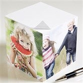 You Picture It Custom Paper Note Cube-4 Photos - 9160-4
