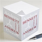 Personally Yours Custom Paper Note Cube - 9162