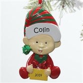 Winter Family Character© -- Baby Ornament - 9397-B